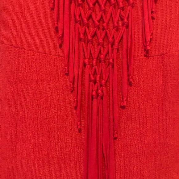 Zara size small red maxi dress.  NWT - Picture 5 of 6